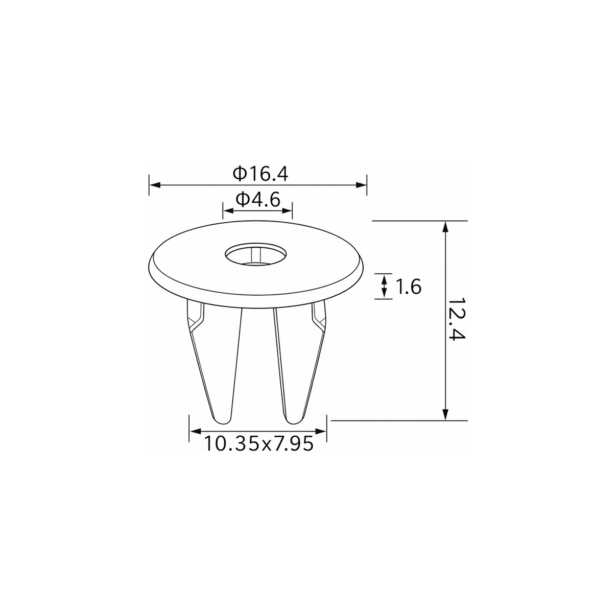 Fästclips Hyundai Accent IV/Accent I m.fl. – 10-pack