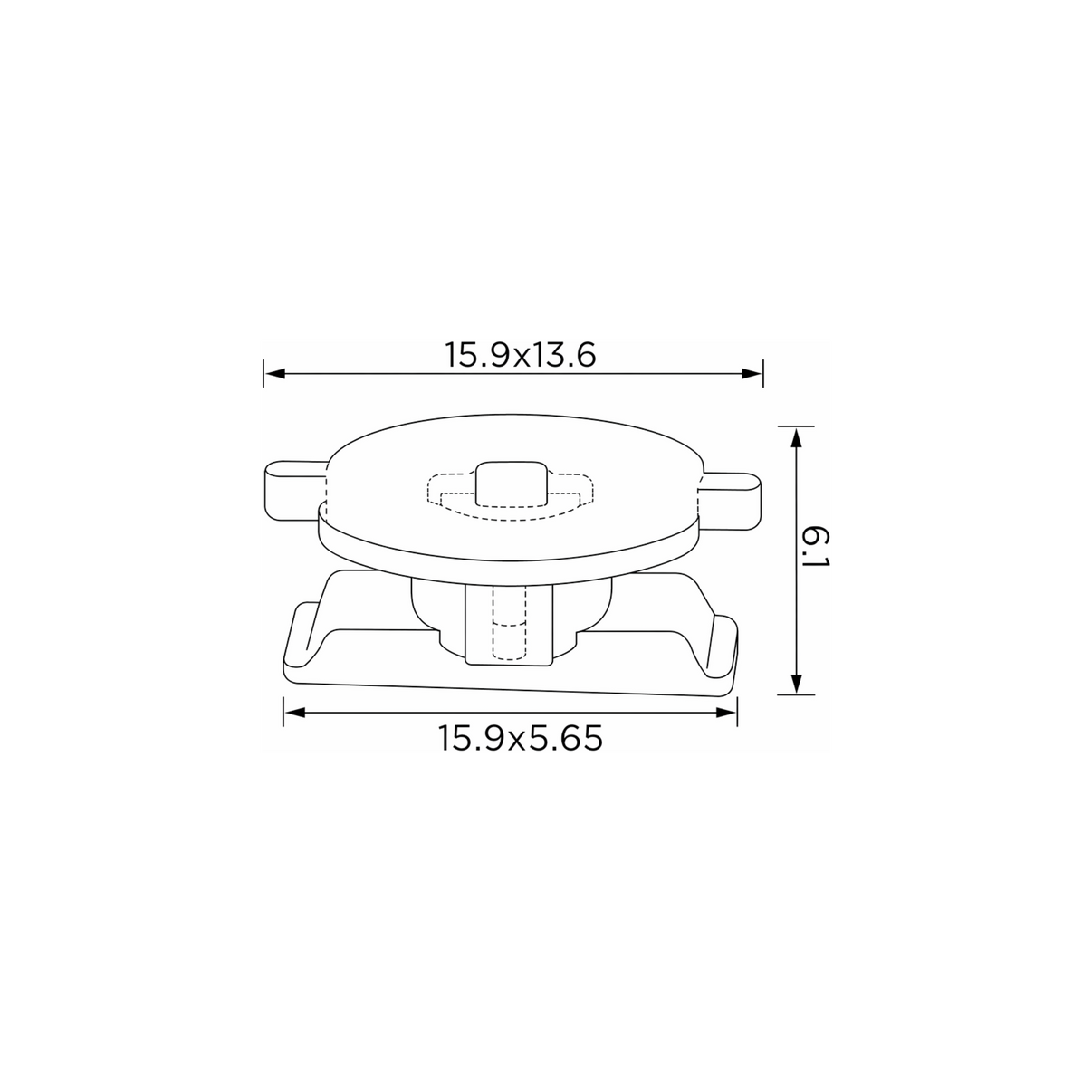 Fästclips – 10-pack