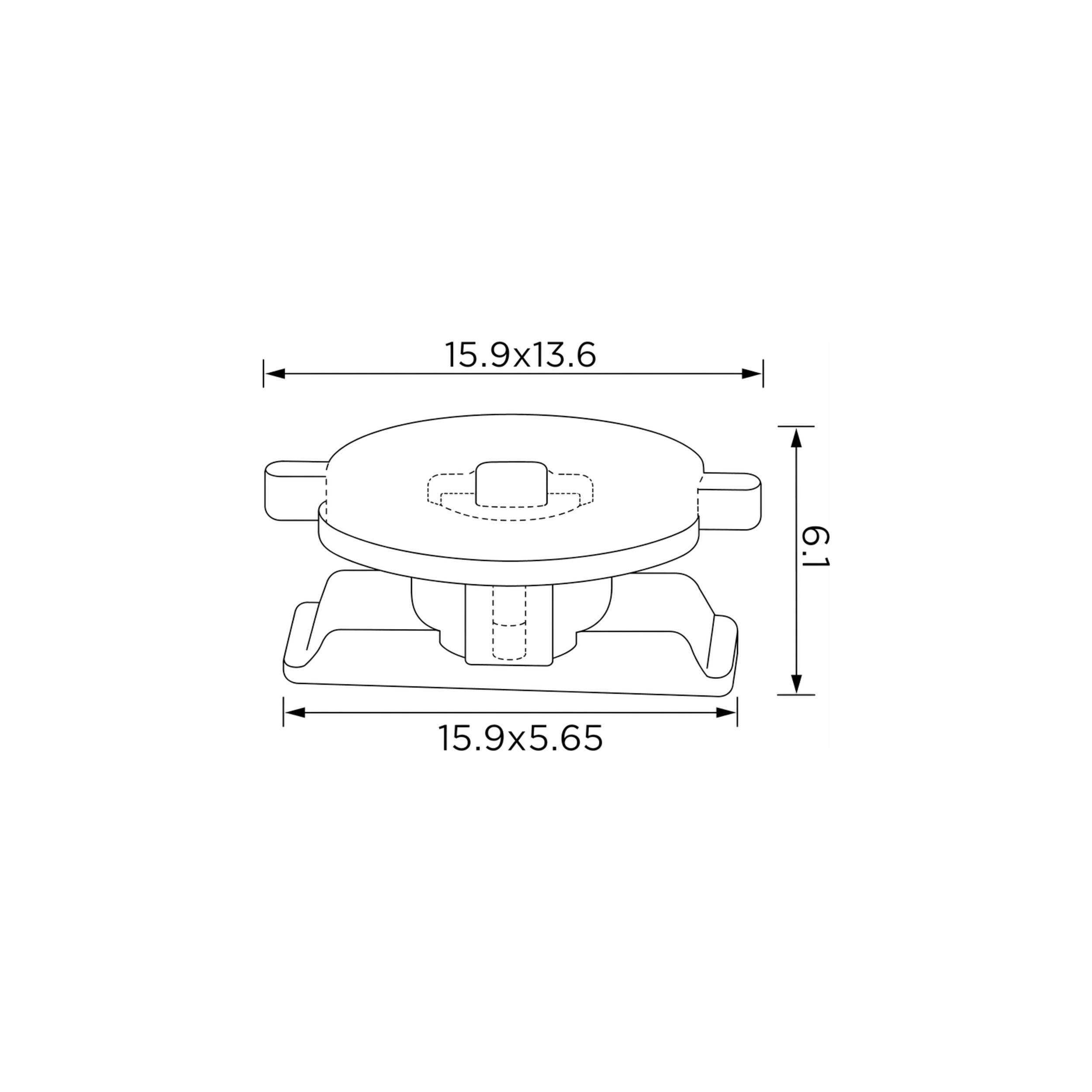 Fästclips – 10-pack