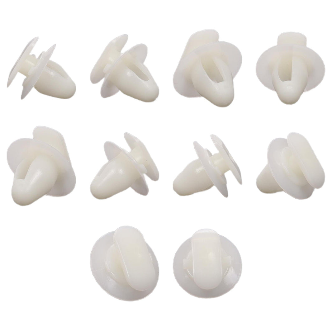 Fästclips – 10-pack – Svart