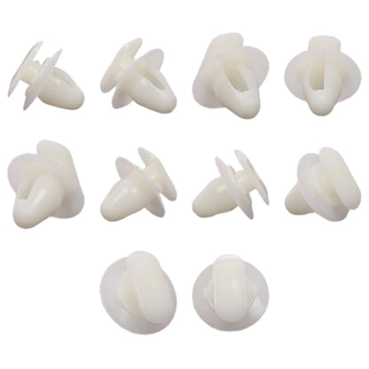 Fästclips – 10-pack – Svart