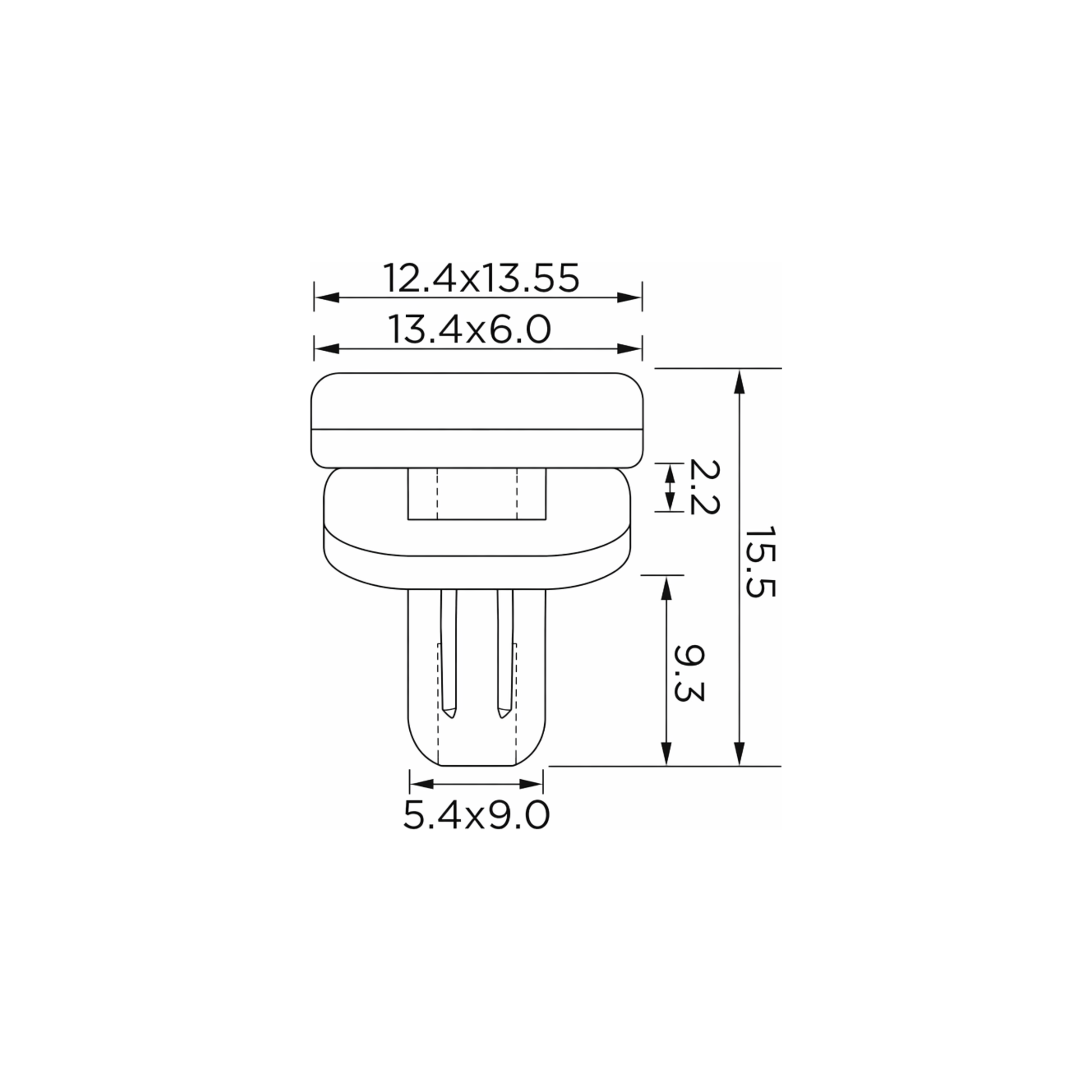 Fästclips – 10-pack