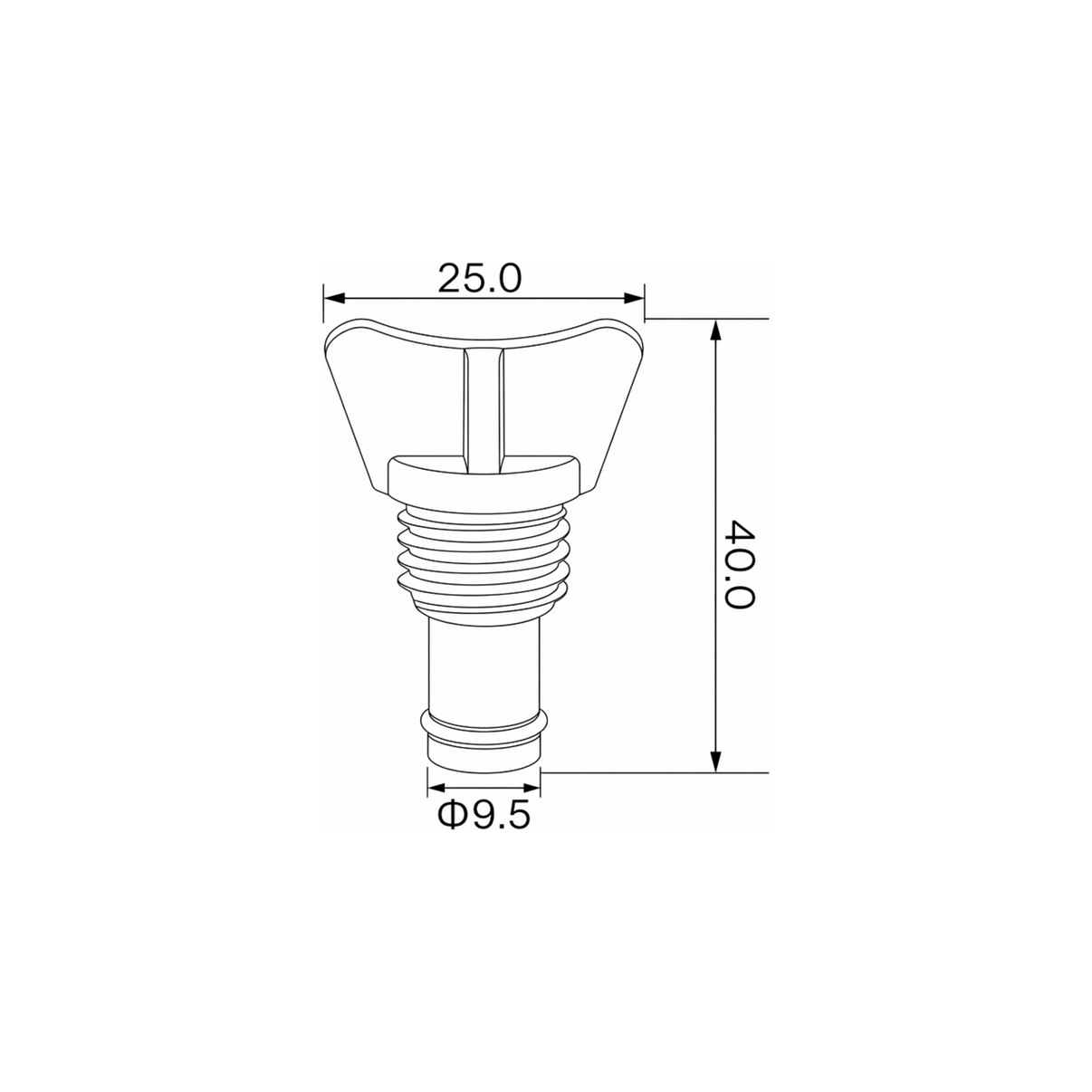 Fästclips Toyota Camry/Echo m.fl. – 10-pack