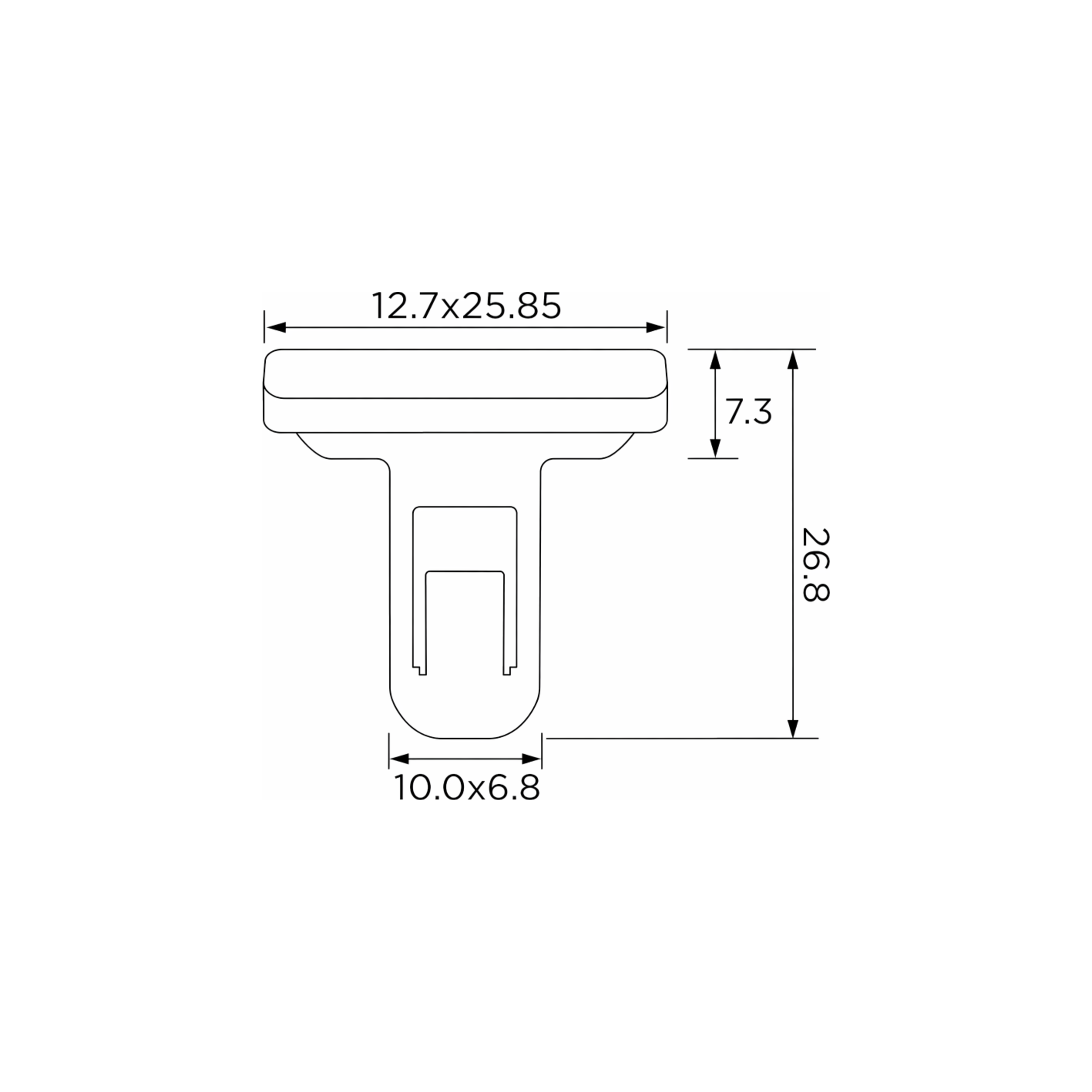 Fästclips Lexus Gx/Toyota C-Hr m.fl. – 10-pack