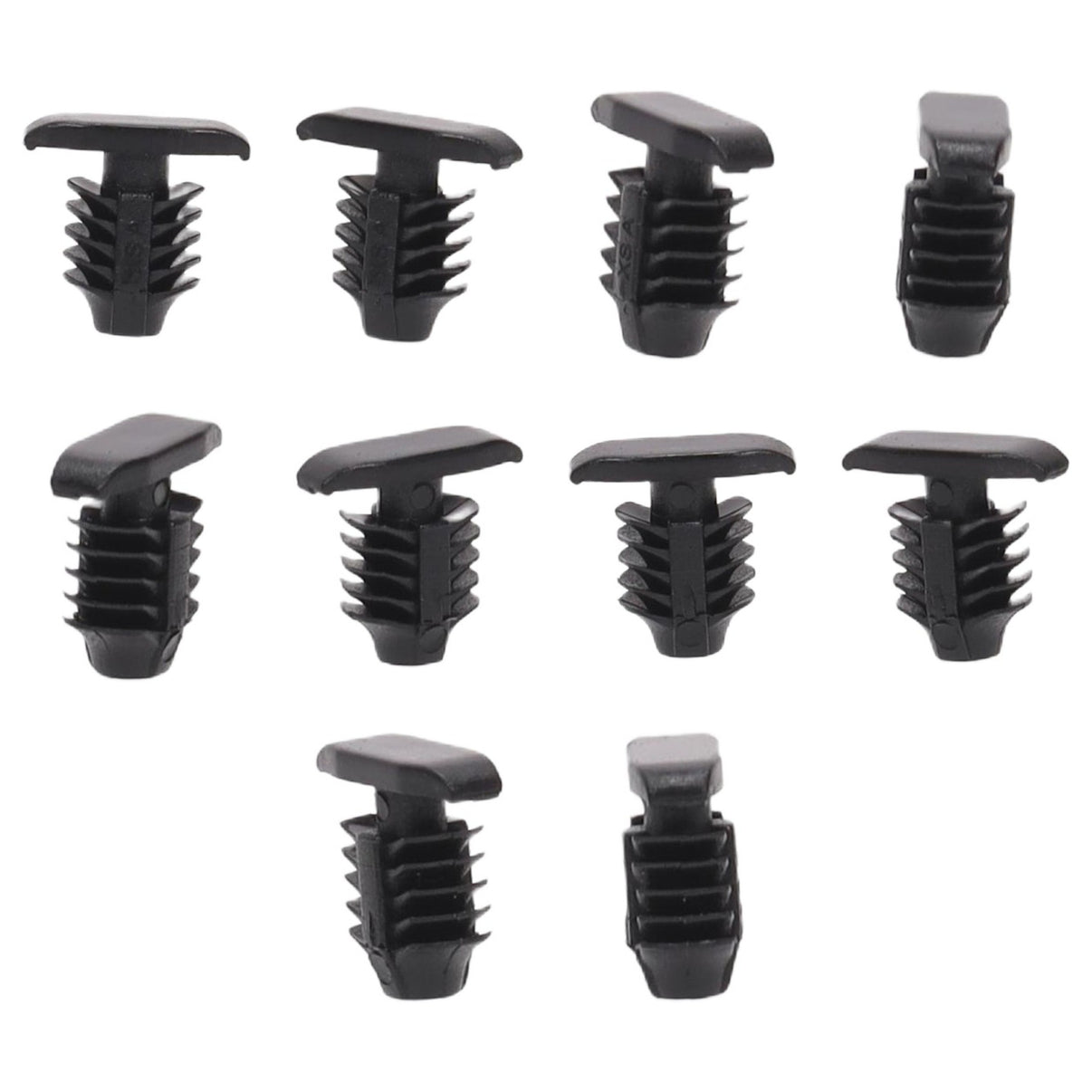 Fästclips Hyundai Accent III/Accent I m.fl. – 10-pack – Svart