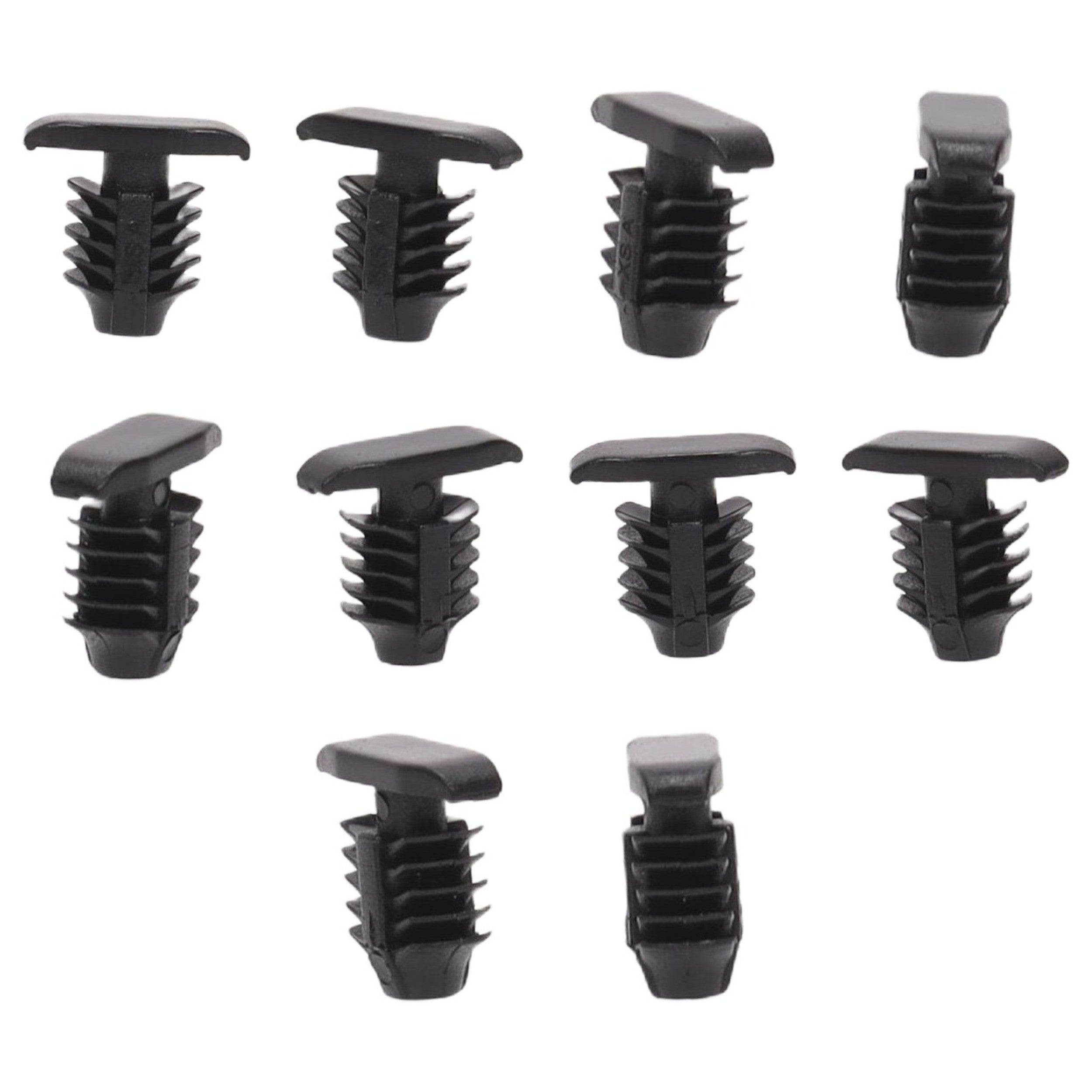 Fästclips Hyundai Accent III/Accent I m.fl. – 10-pack – Svart