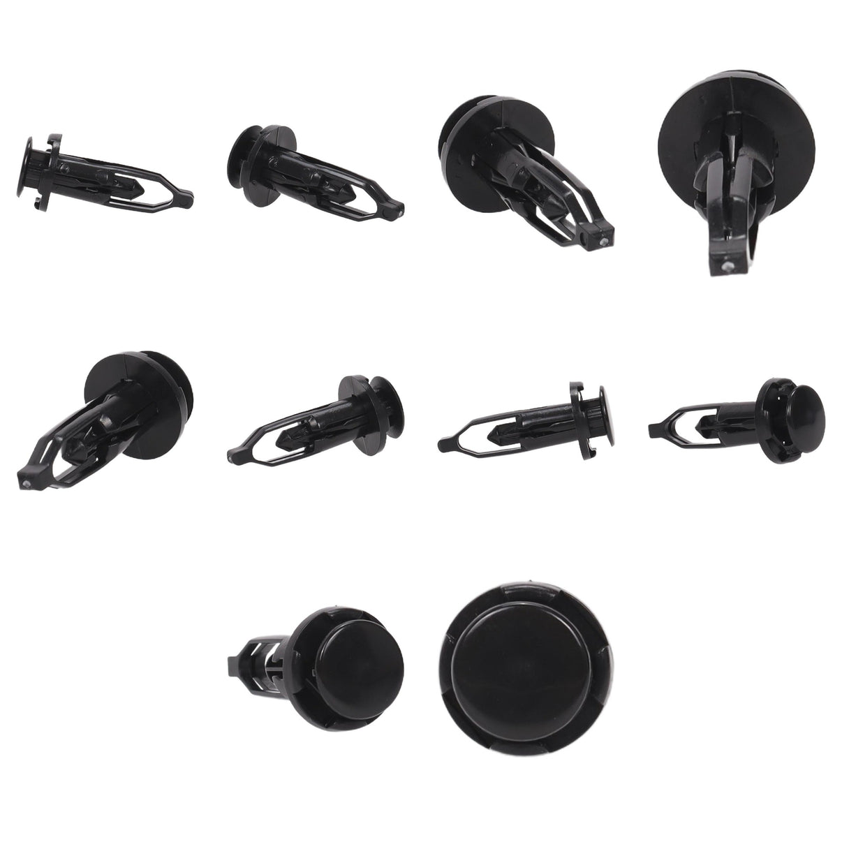 Fästclips Lexus Gs/Is II m.fl. – 10-pack – Svart