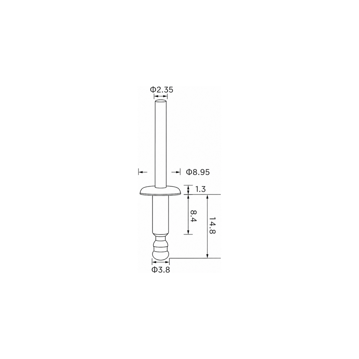 Fästclips – 10-pack