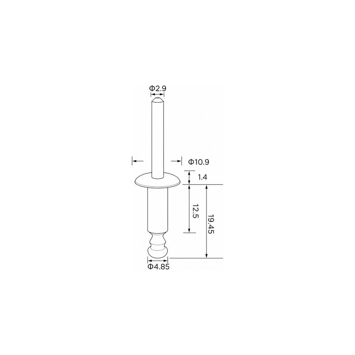 Fästclips – 10-pack – Monteringsdelar