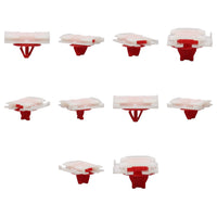 Fästclips – 10-pack