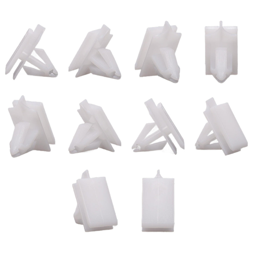 Fästclips – 10-pack – Svart
