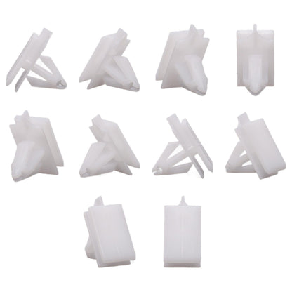 Fästclips – 10-pack – Svart