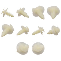 Fästclips – 10-pack – Svart