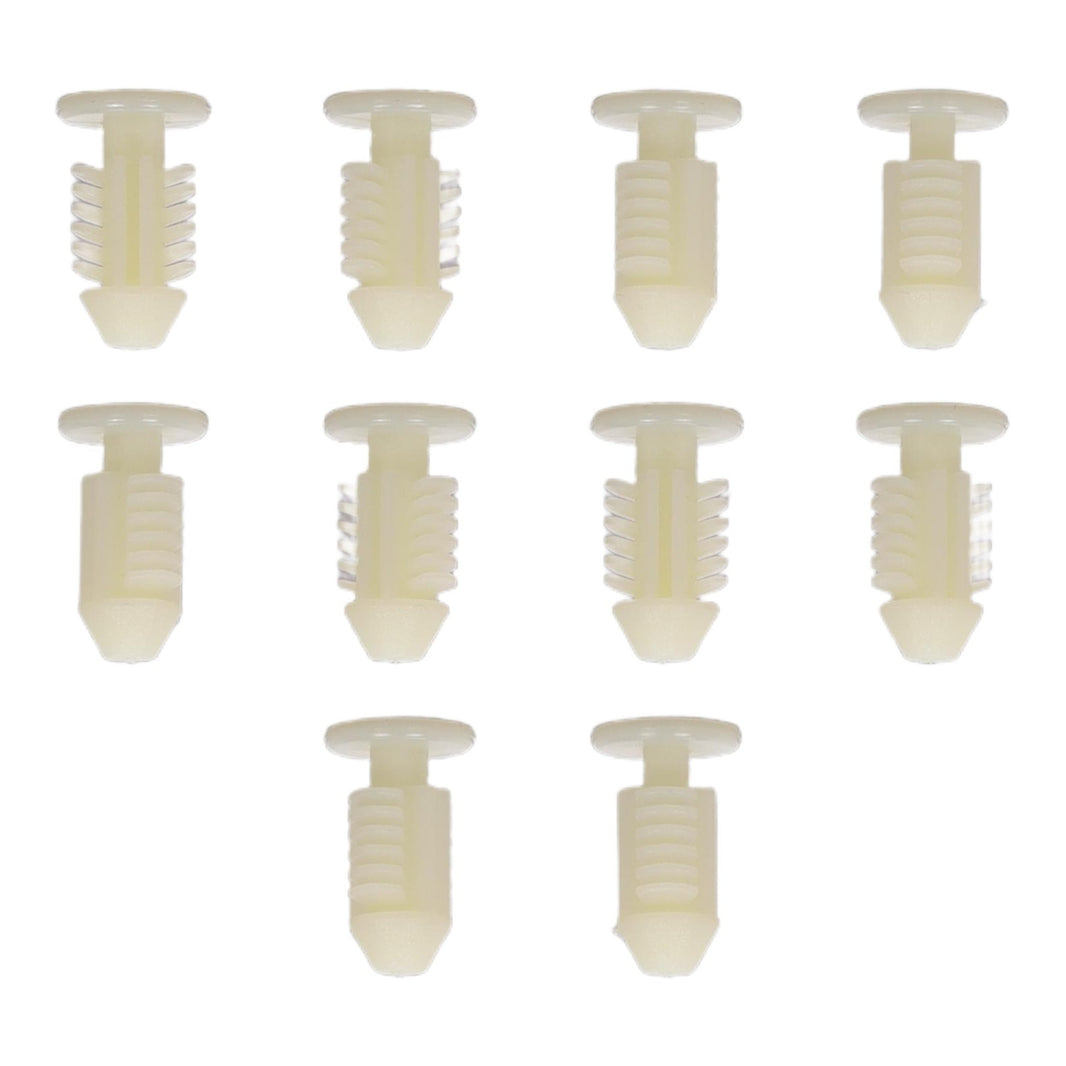 Fästclips – 10-pack – Svart