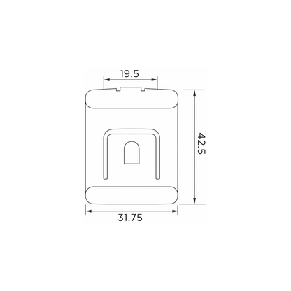 Fästclips – 10-pack