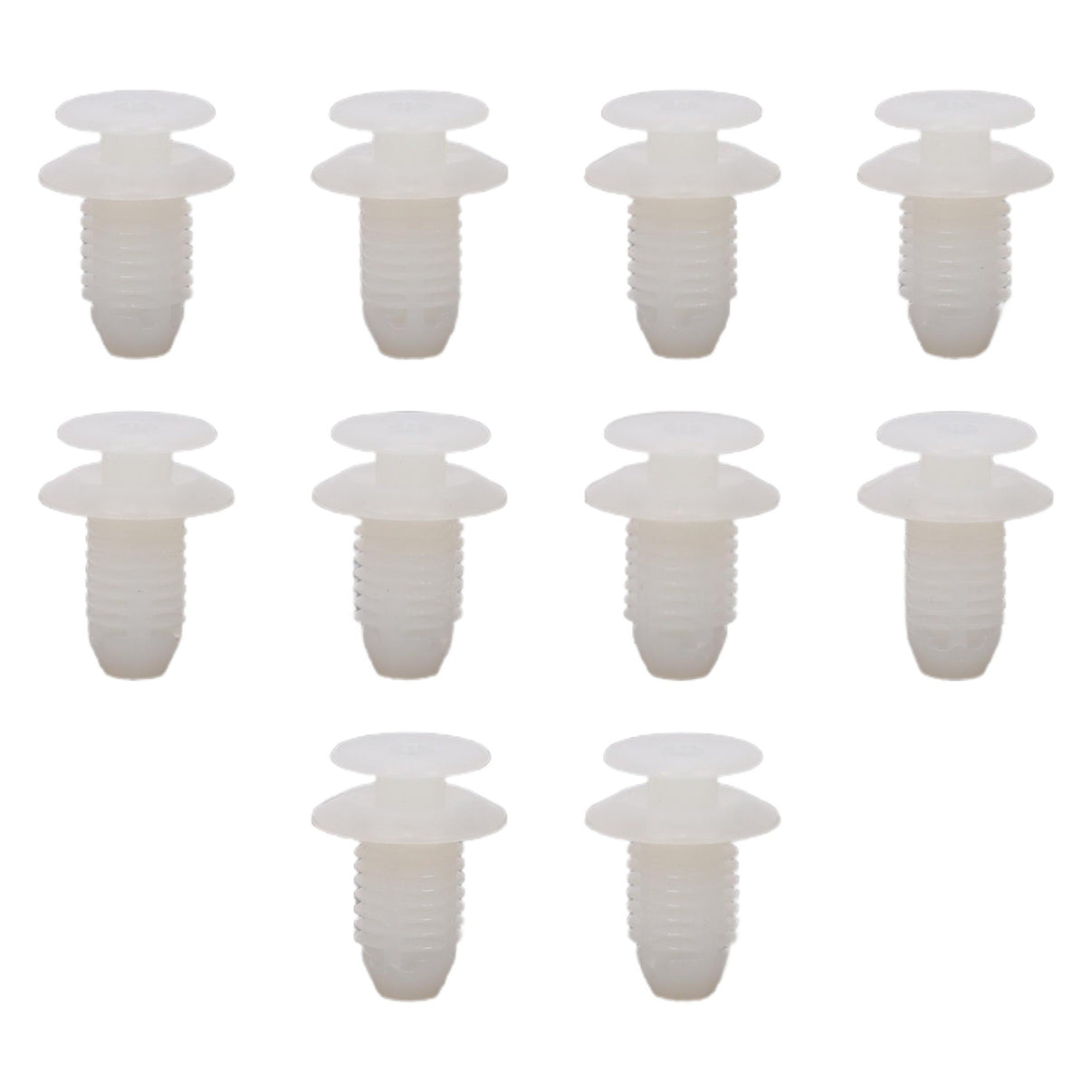 Fästclips – 10-pack – Svart