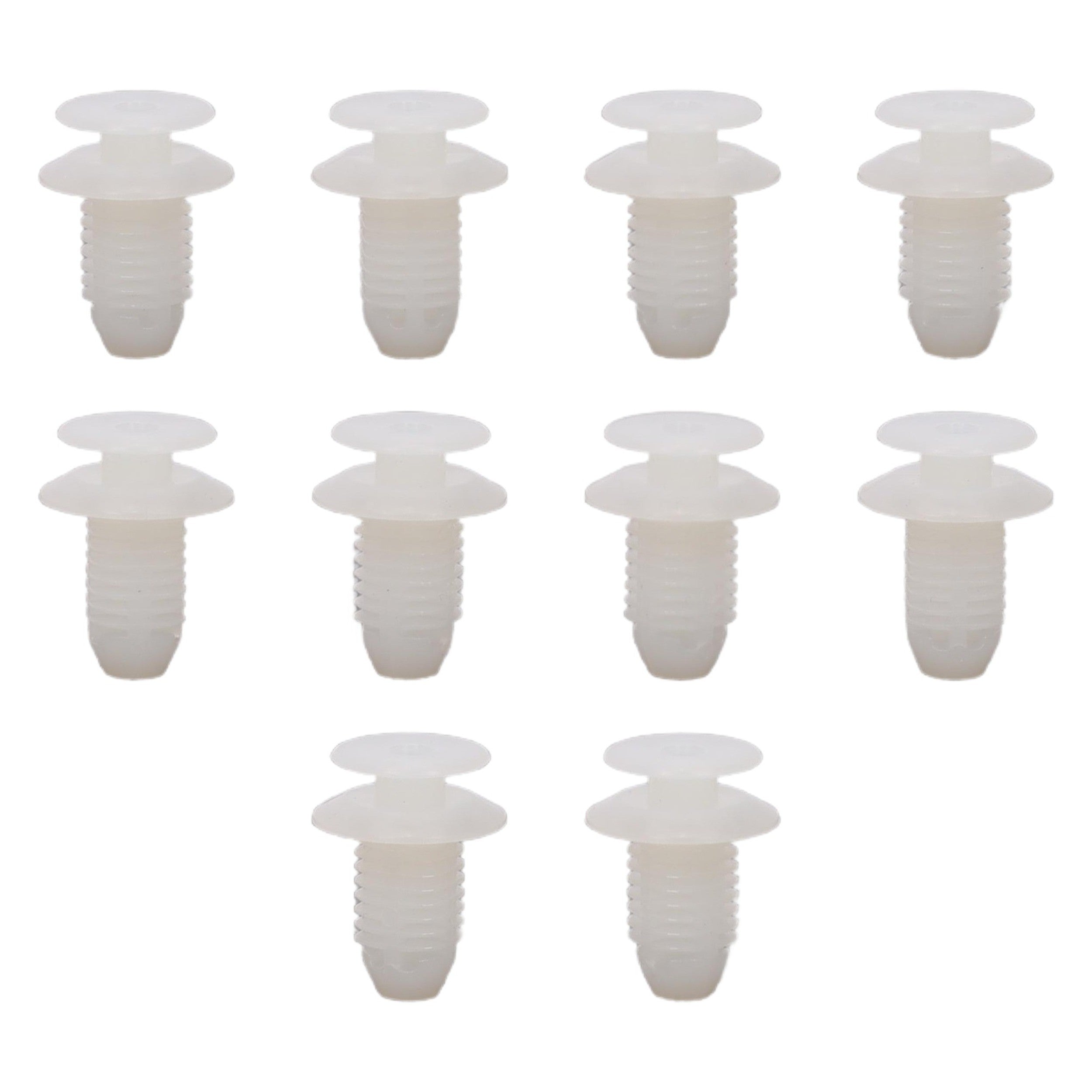 Fästclips – 10-pack – Svart