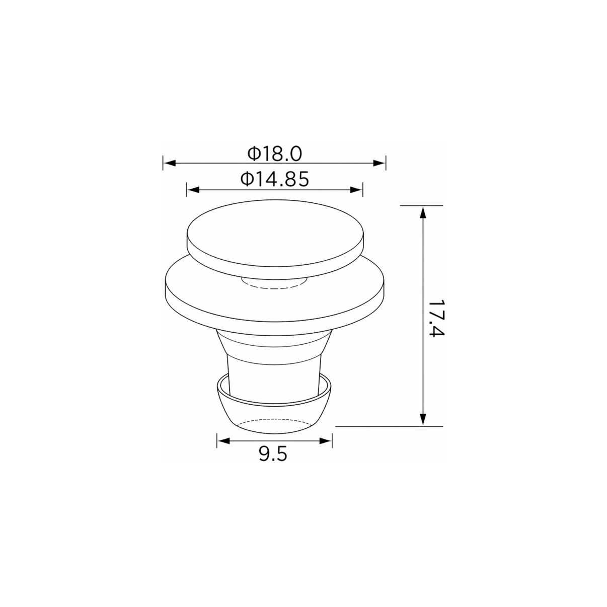 Fästclips – 10-pack