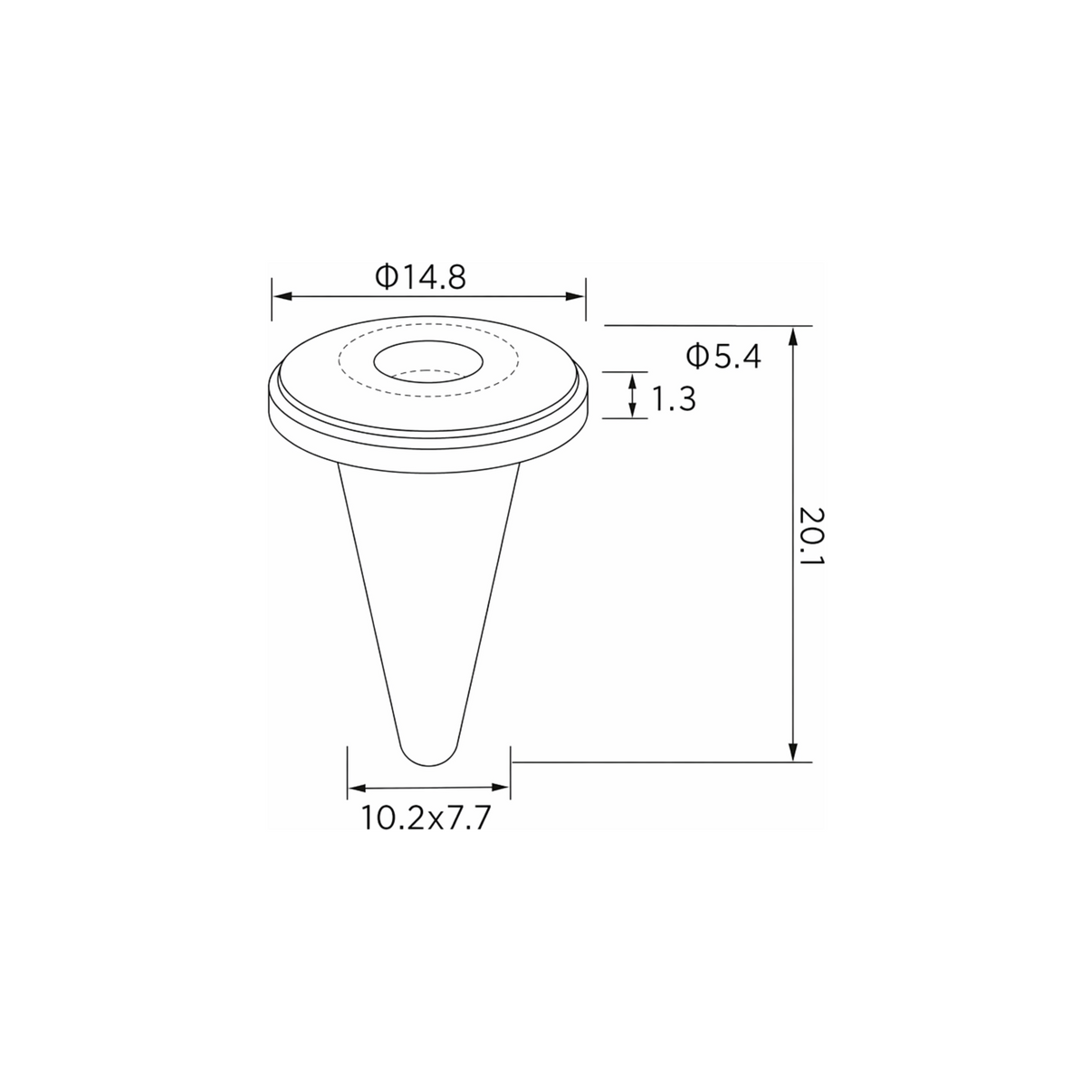 Fästclips – 10-pack