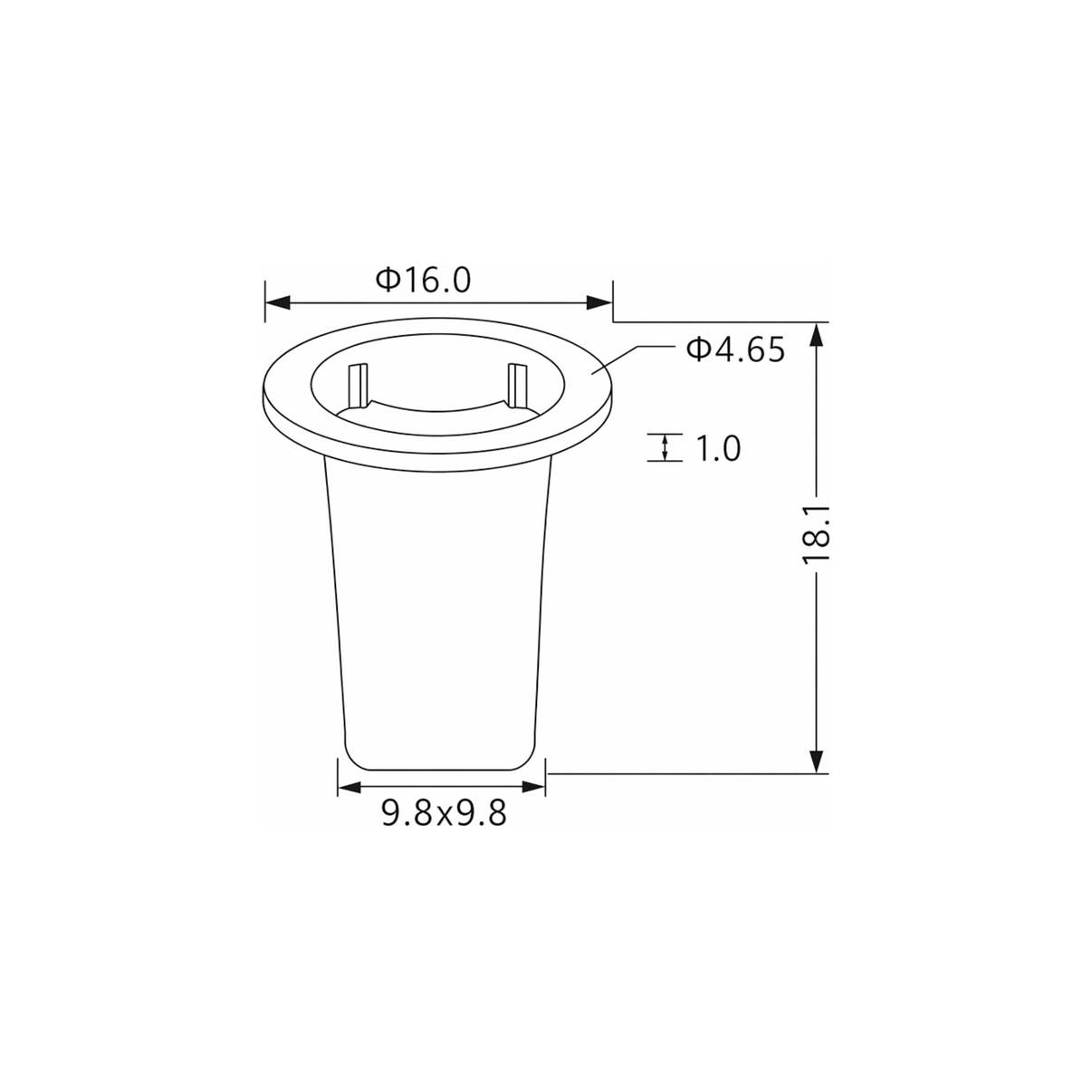 Fästclips – 10-pack