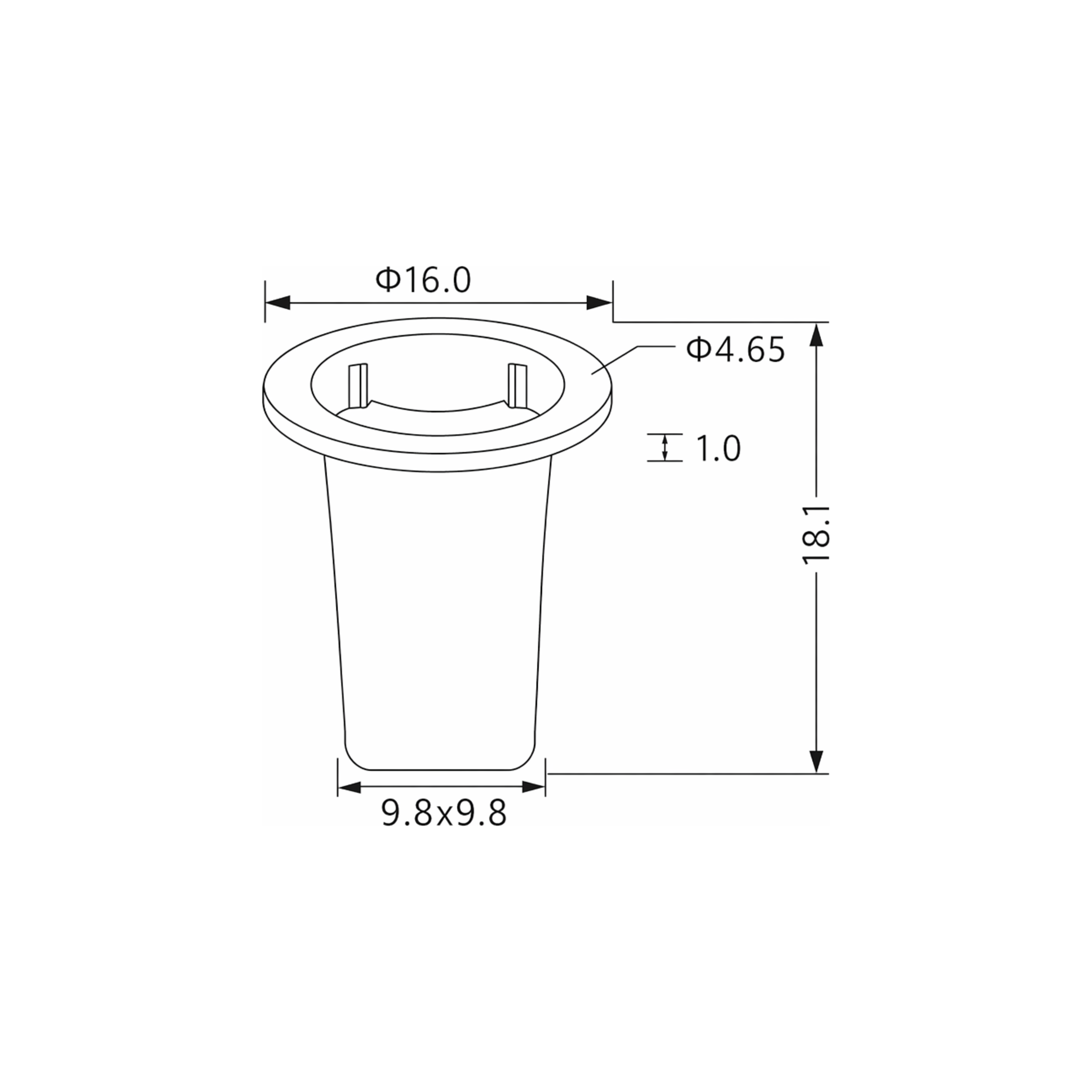 Fästclips – 10-pack