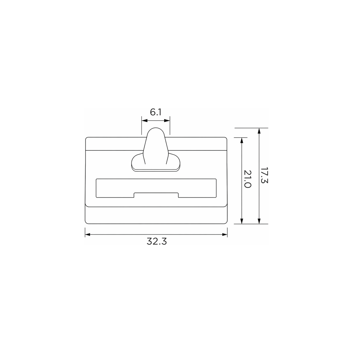 Fästclips BMW 3/3 Compact m.fl. – 10-pack – Stift
