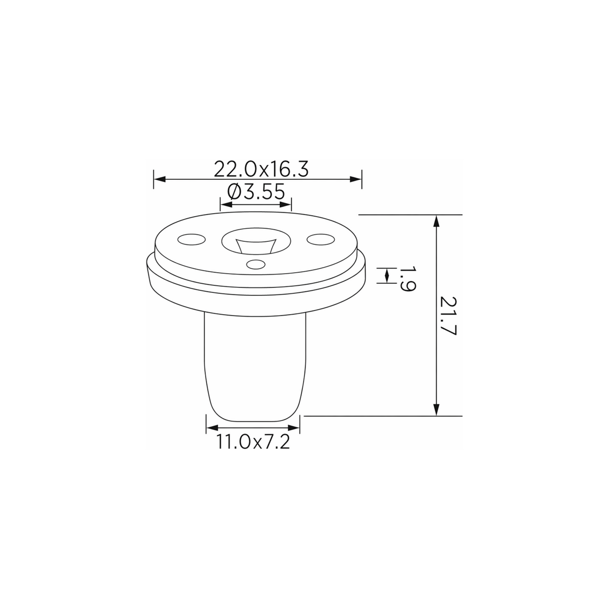 Fästclips – 10-pack