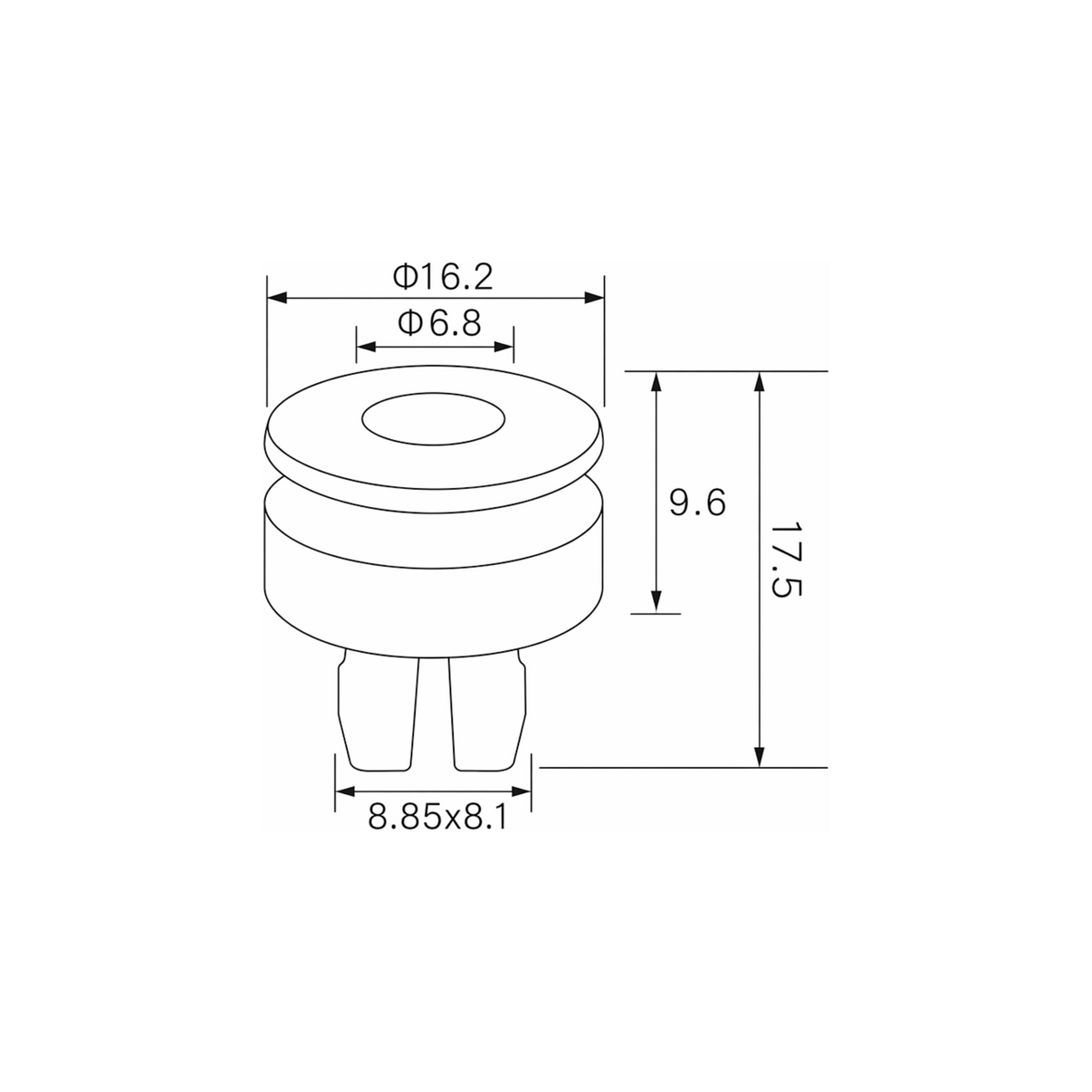 Fästclips – 10-pack