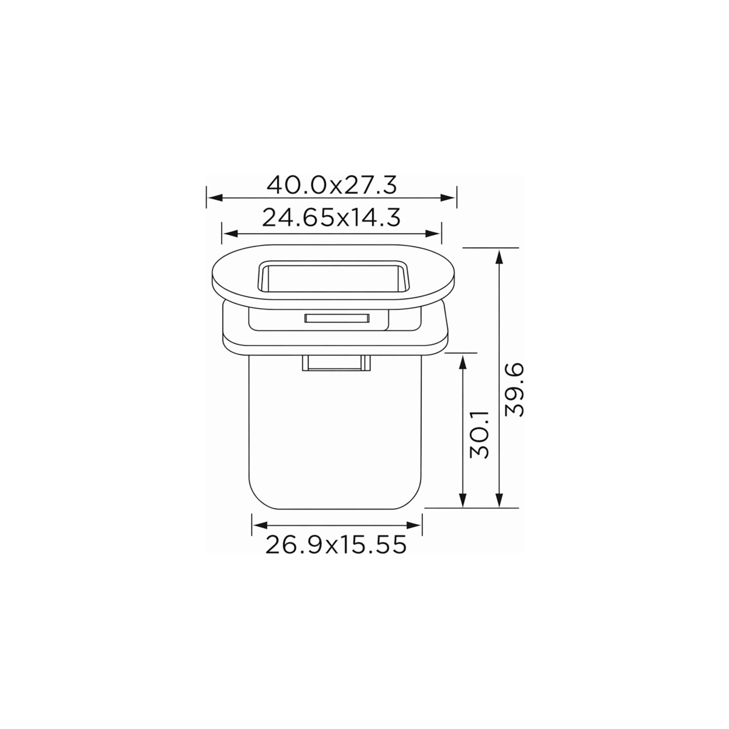 Fästclips Audi A4 B8/A6 C7 m.fl.