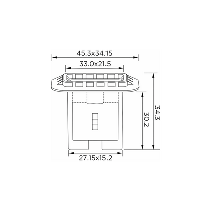 Fästclips Audi A4 Allroad B8/A4 B5 m.fl. – 10-pack