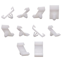 Fästclips – 10-pack – Stabil montering