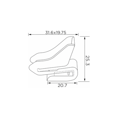 Fästclips – 10-pack – Stabil montering