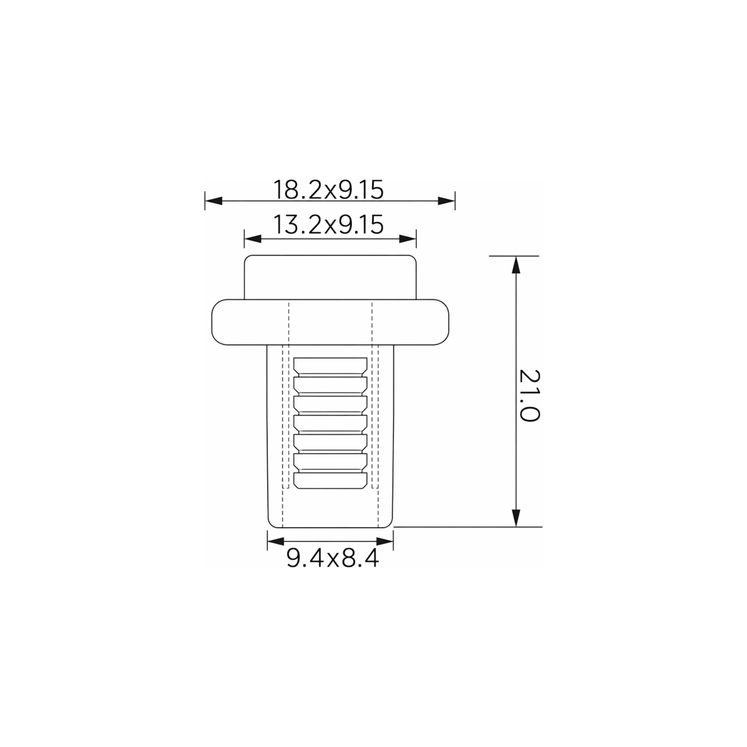 Fästclips – 10-pack – Stabil montering