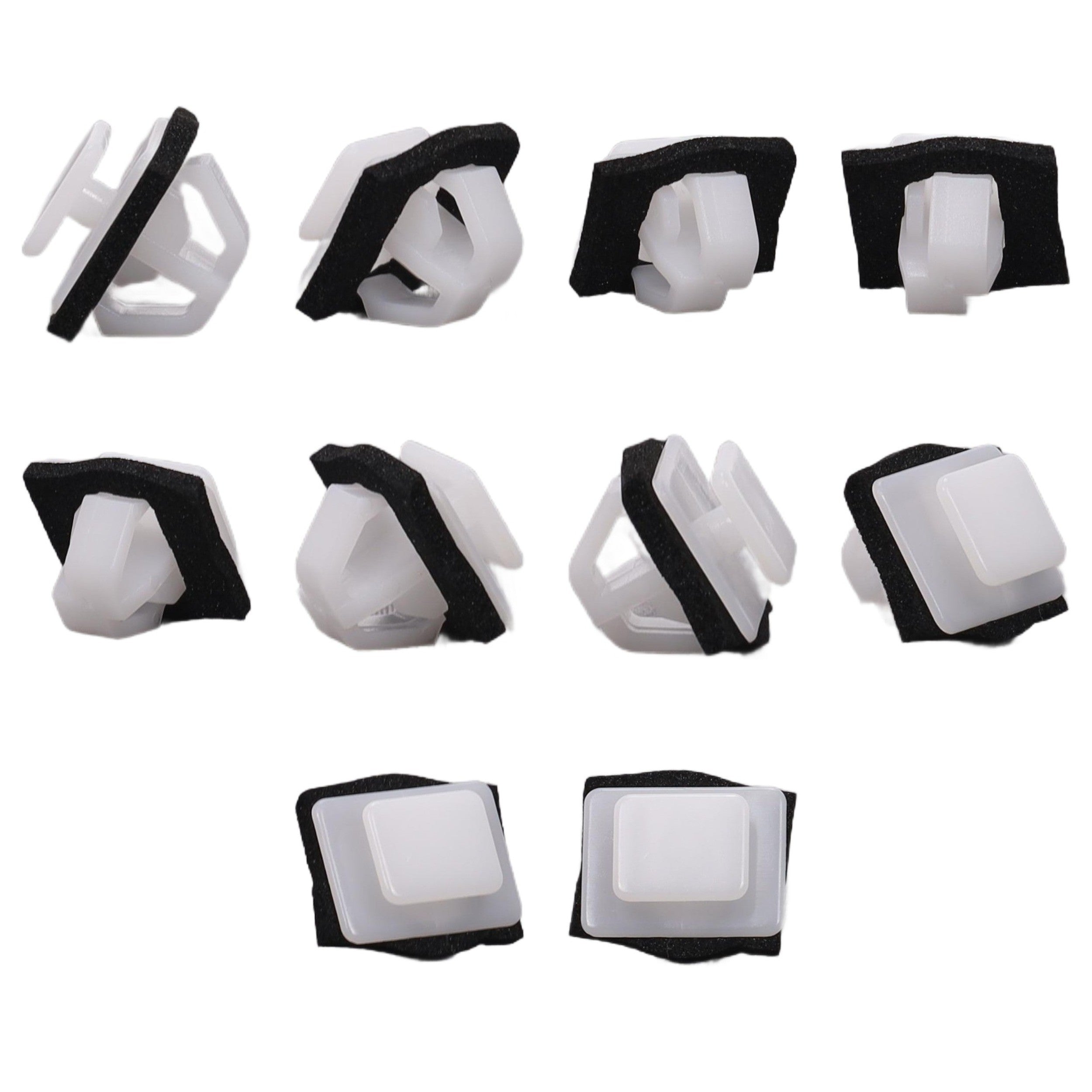 Fästclips – 10-pack – Stabil montering