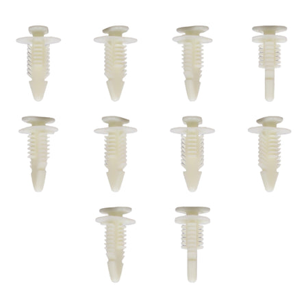 Fästclips – 10-pack – Stabil montering, Fiskbensprofil