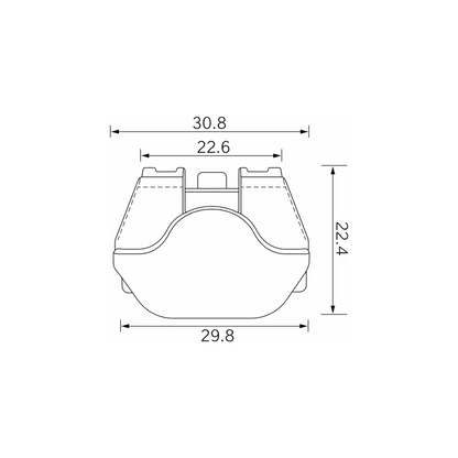 Fästclips – 10-pack