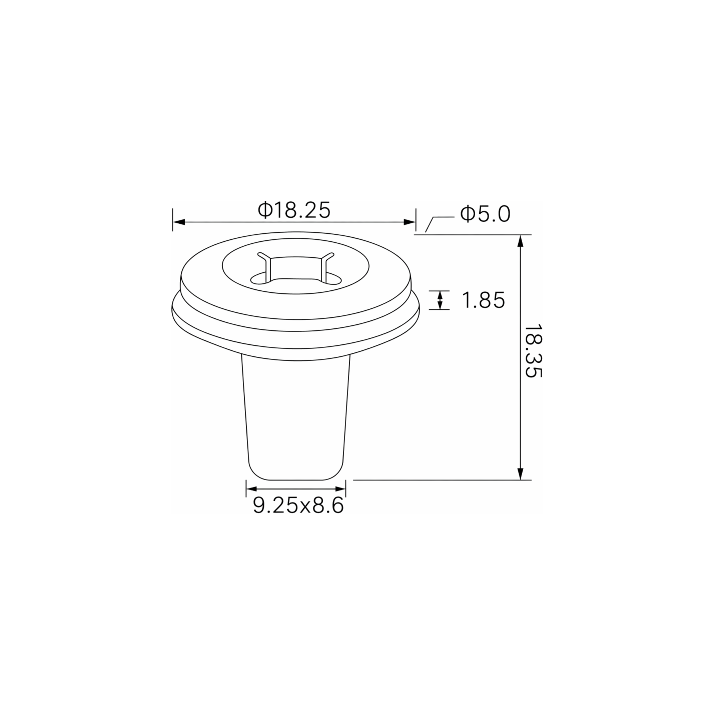 Fästclips Hyundai Accent II/Accent III m.fl. – 10-pack