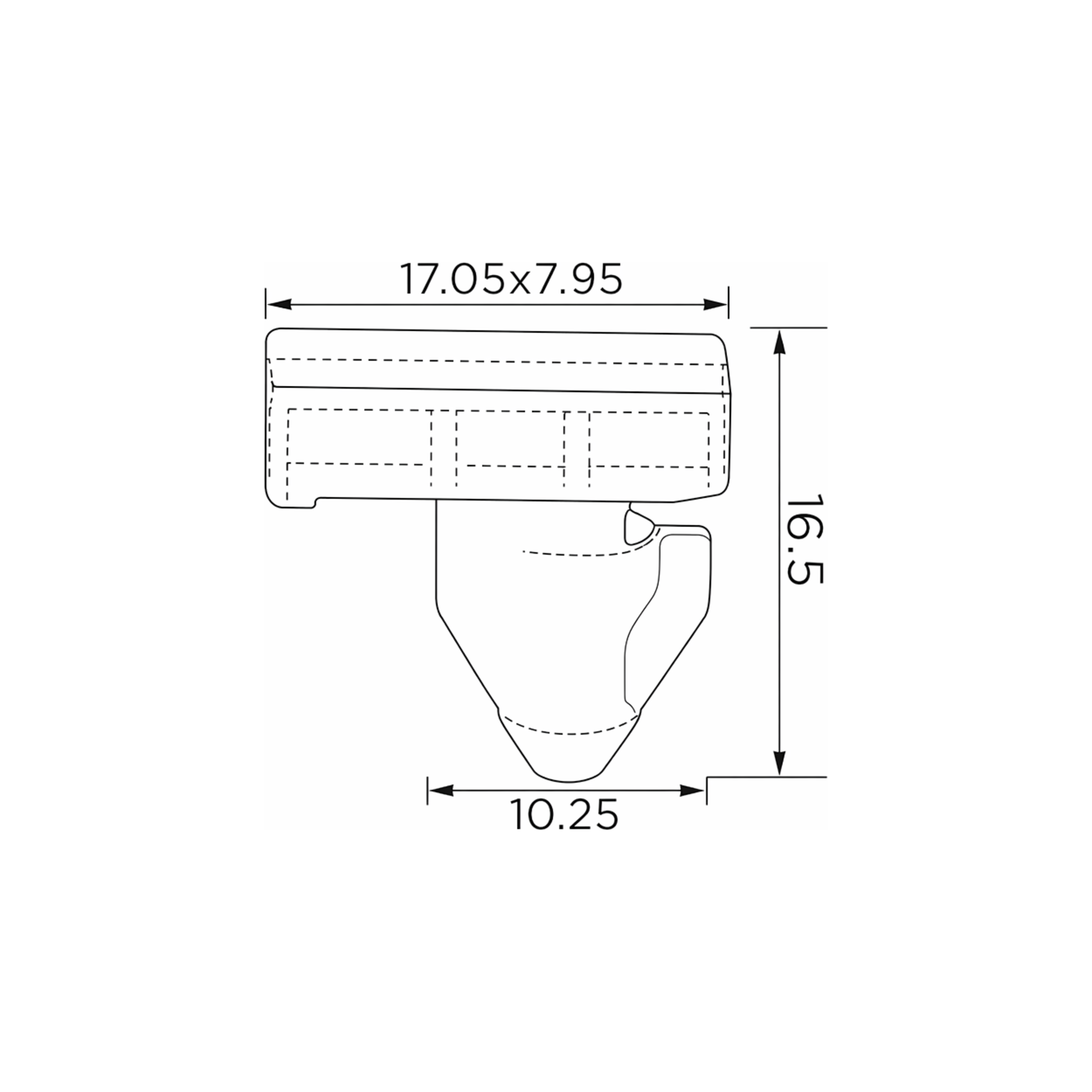Fästclips Nissan Juke/Qashqai II m.fl. – 10-pack