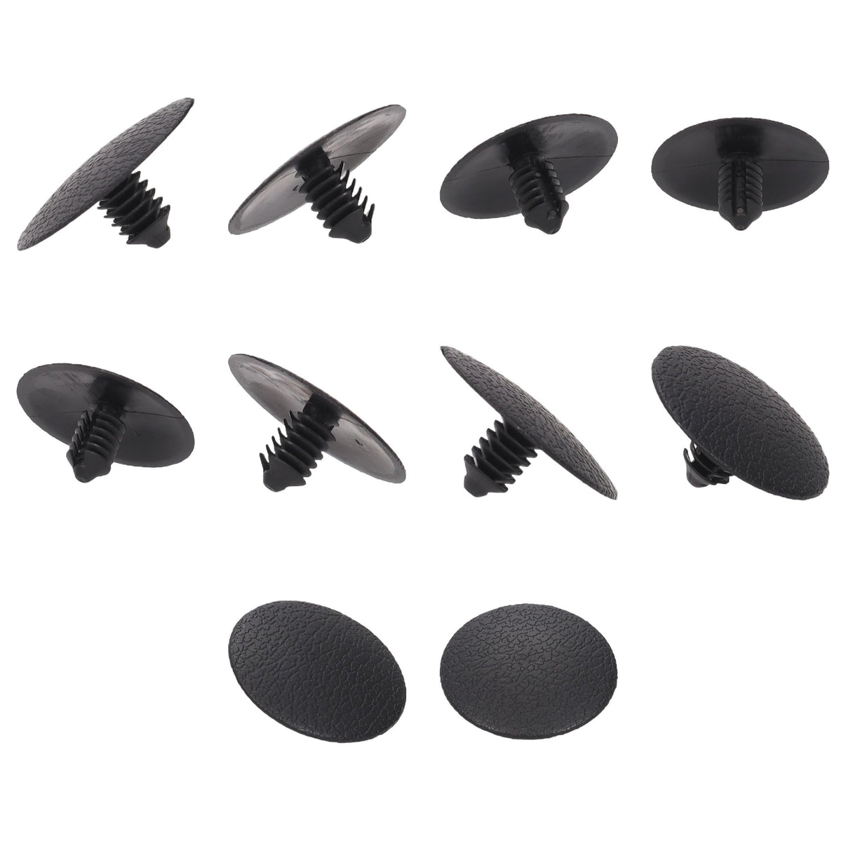 Fästclips – 10-pack – Stabil montering, Fiskbensprofil