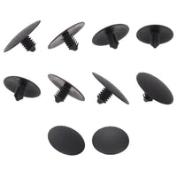 Fästclips – 10-pack – Stabil montering, Fiskbensprofil