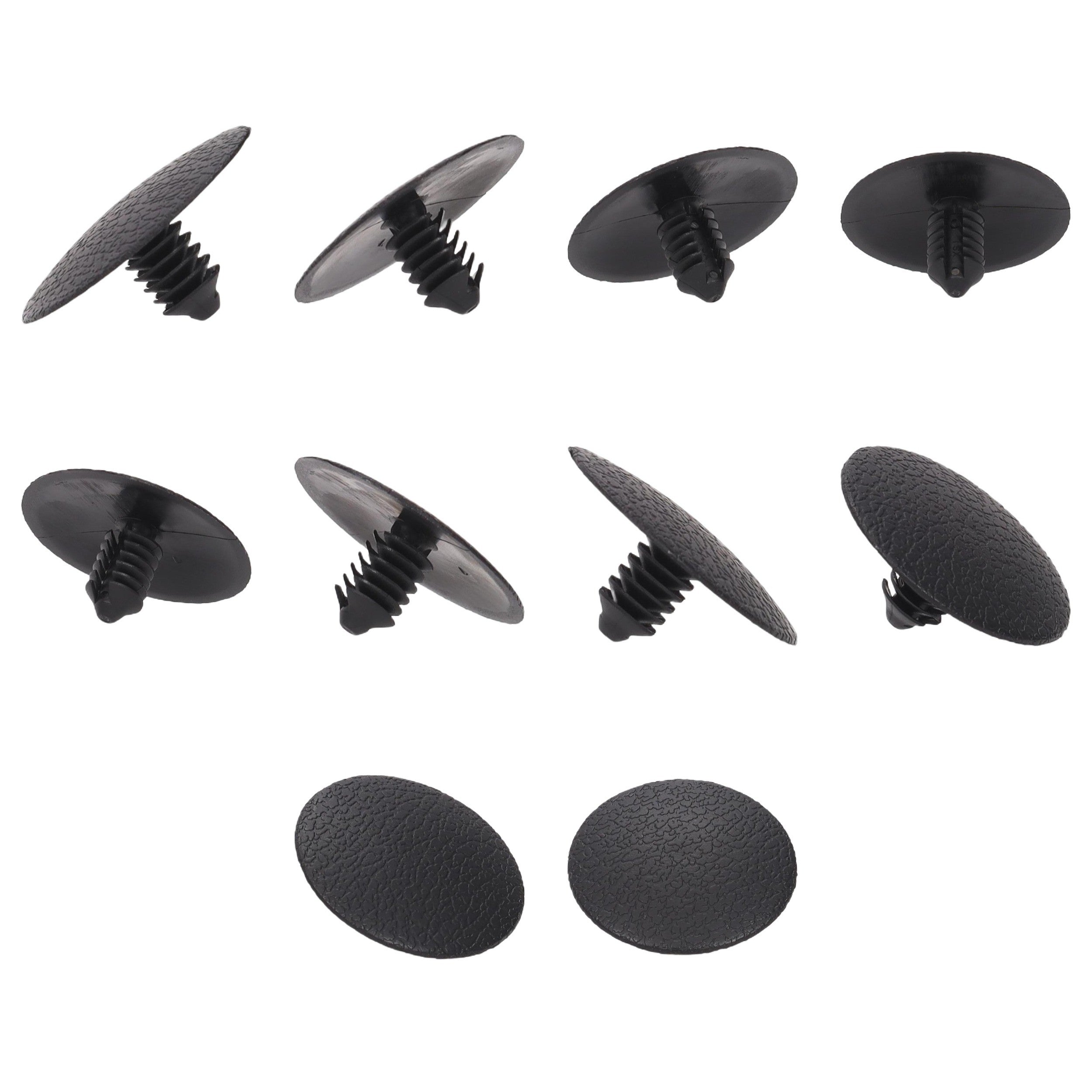 Fästclips – 10-pack – Stabil montering, Fiskbensprofil