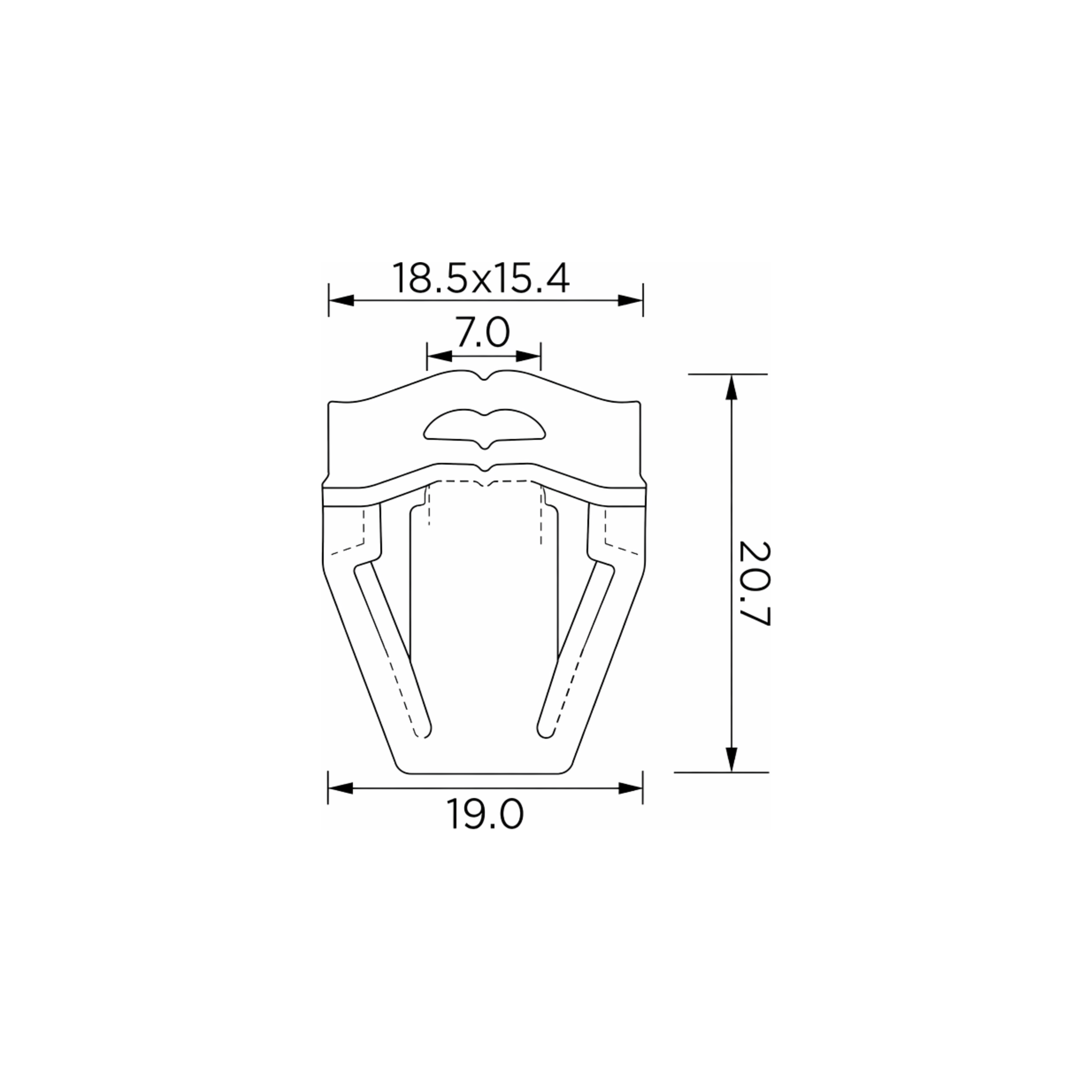 Fästclips Audi A4 B8/A6 C7 m.fl.