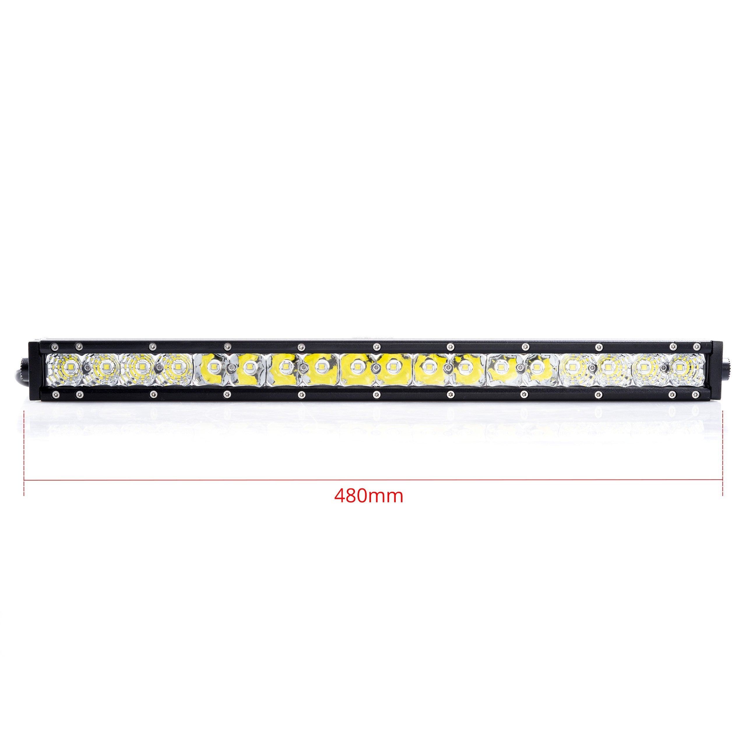 LED-arbetslampa – 90 W – 6000K – 18 LED – 6300 LM – 480 mm