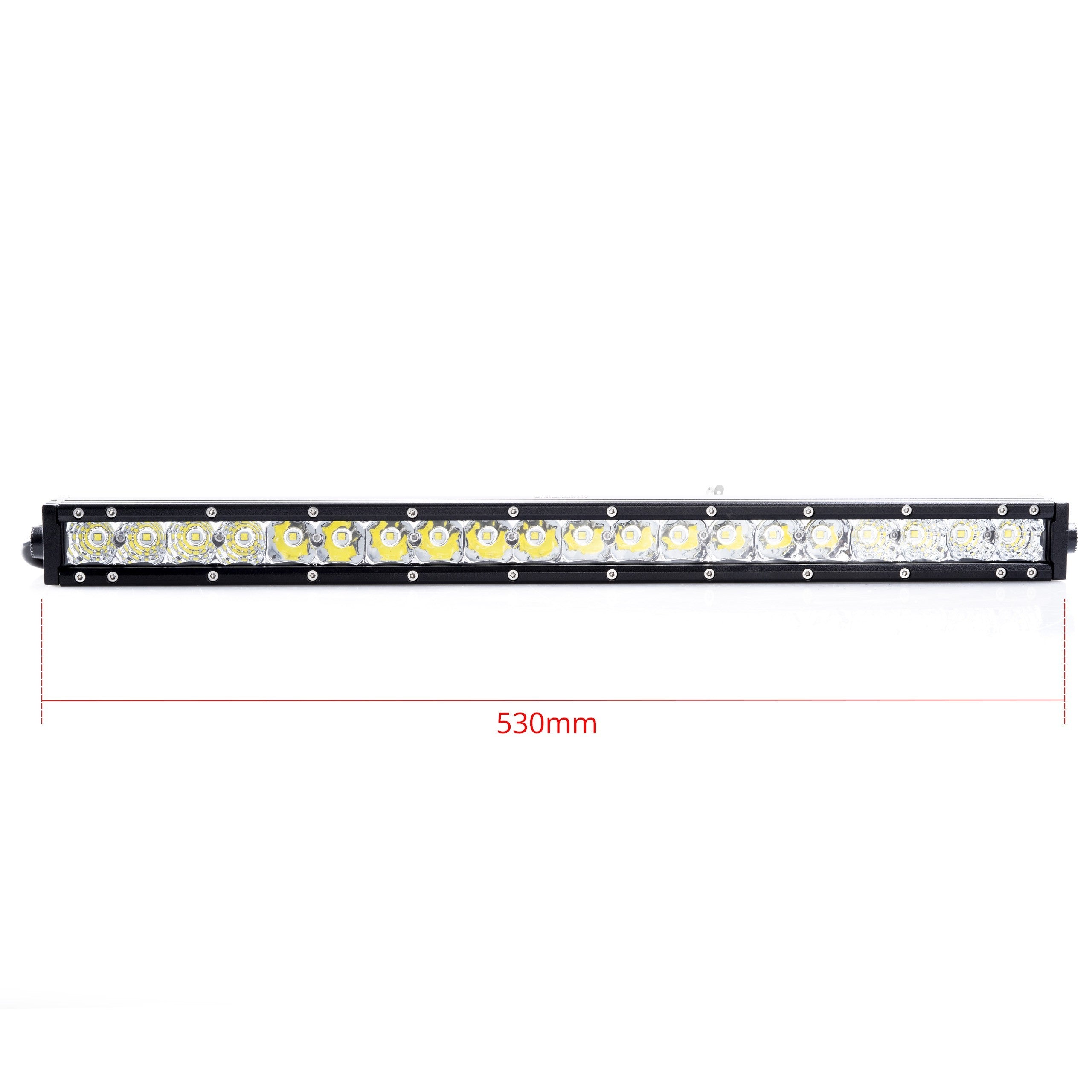 LED-arbetslampa – 100 W – 6000K – 20 LED – 7000 LM – 530 mm