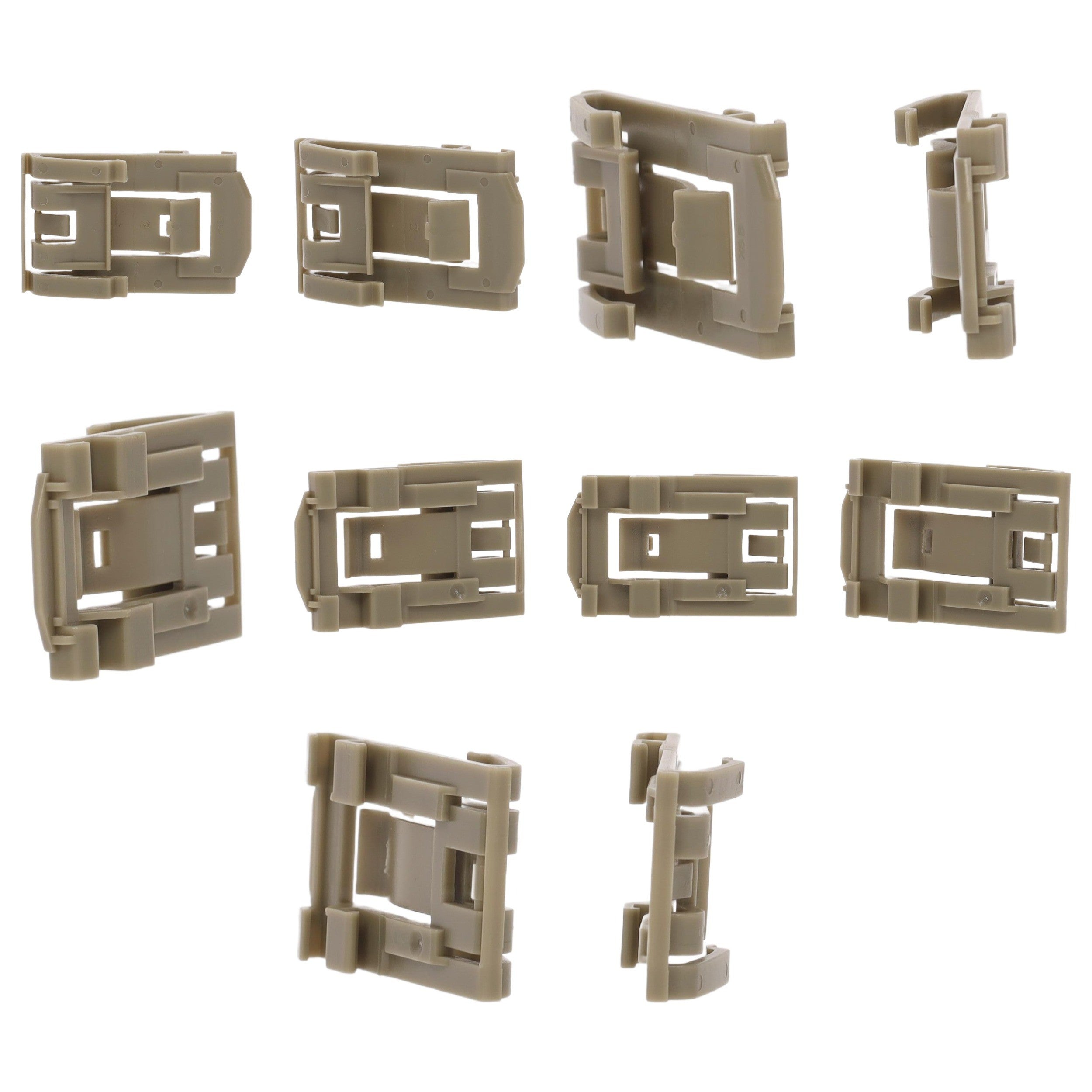 Fästclips – 10-pack – Stabil montering
