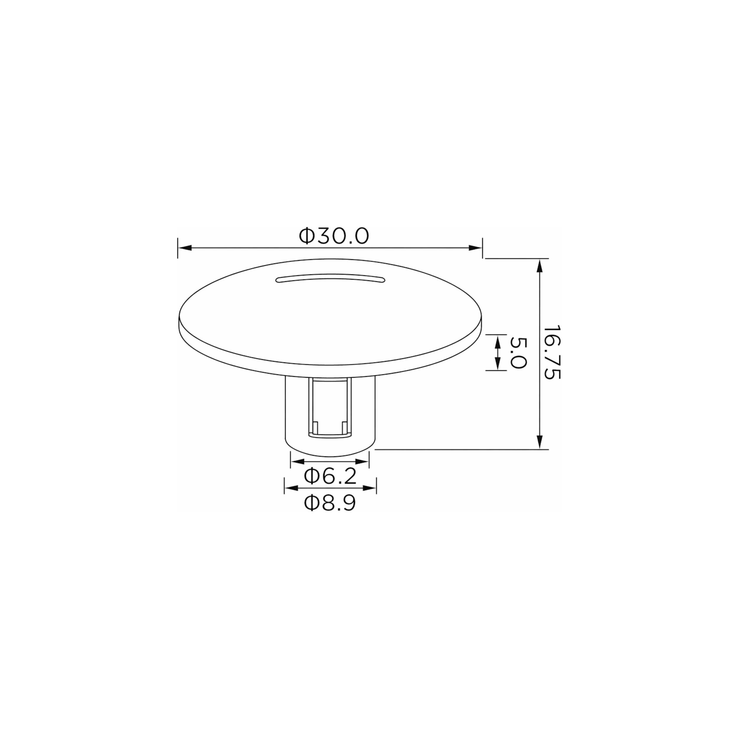 Fästclips DS 3/3/3 Crossback m.fl. – 10-pack