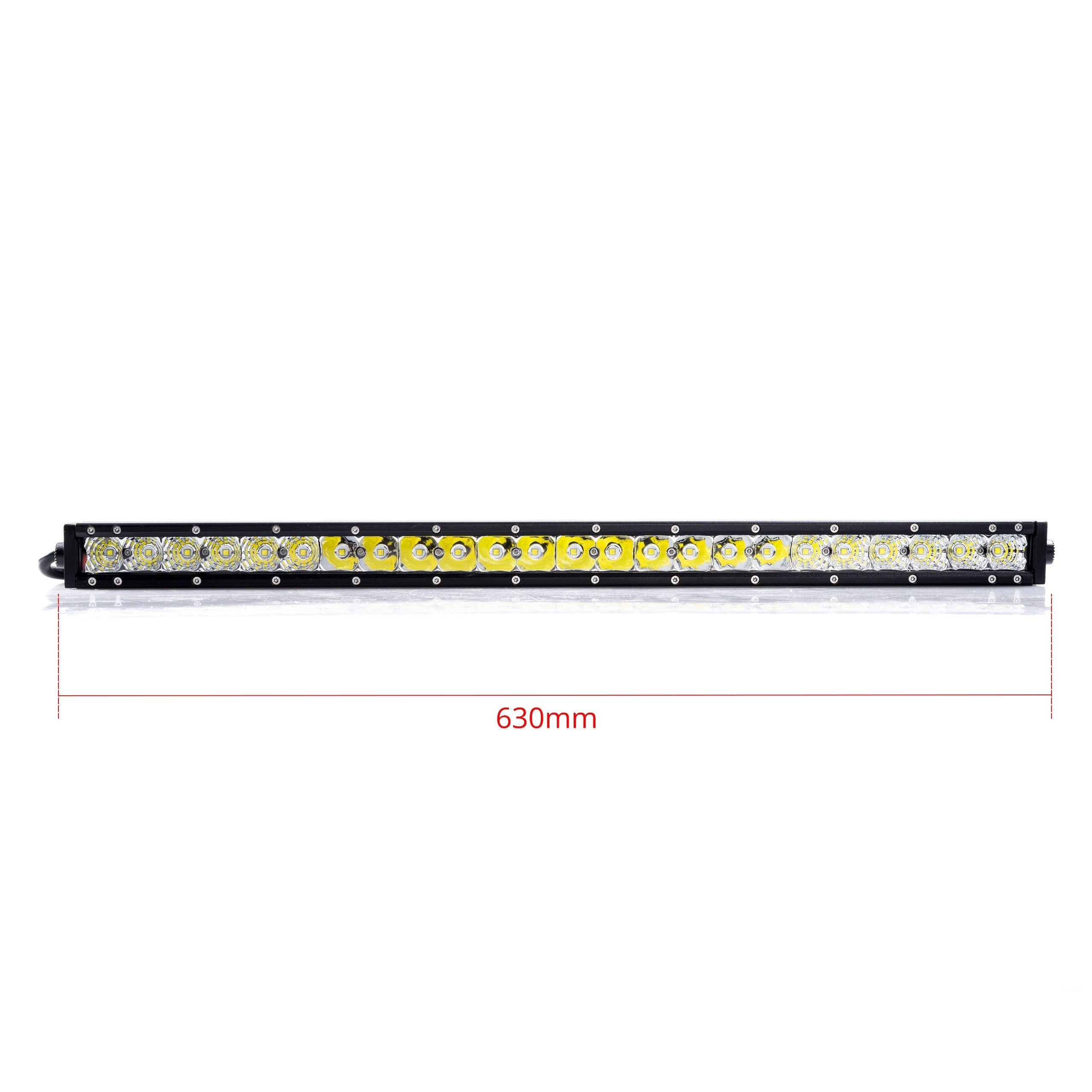 LED-arbetslampa – 120 W – 6000K – 24 LED – 8400 LM – 630 mm