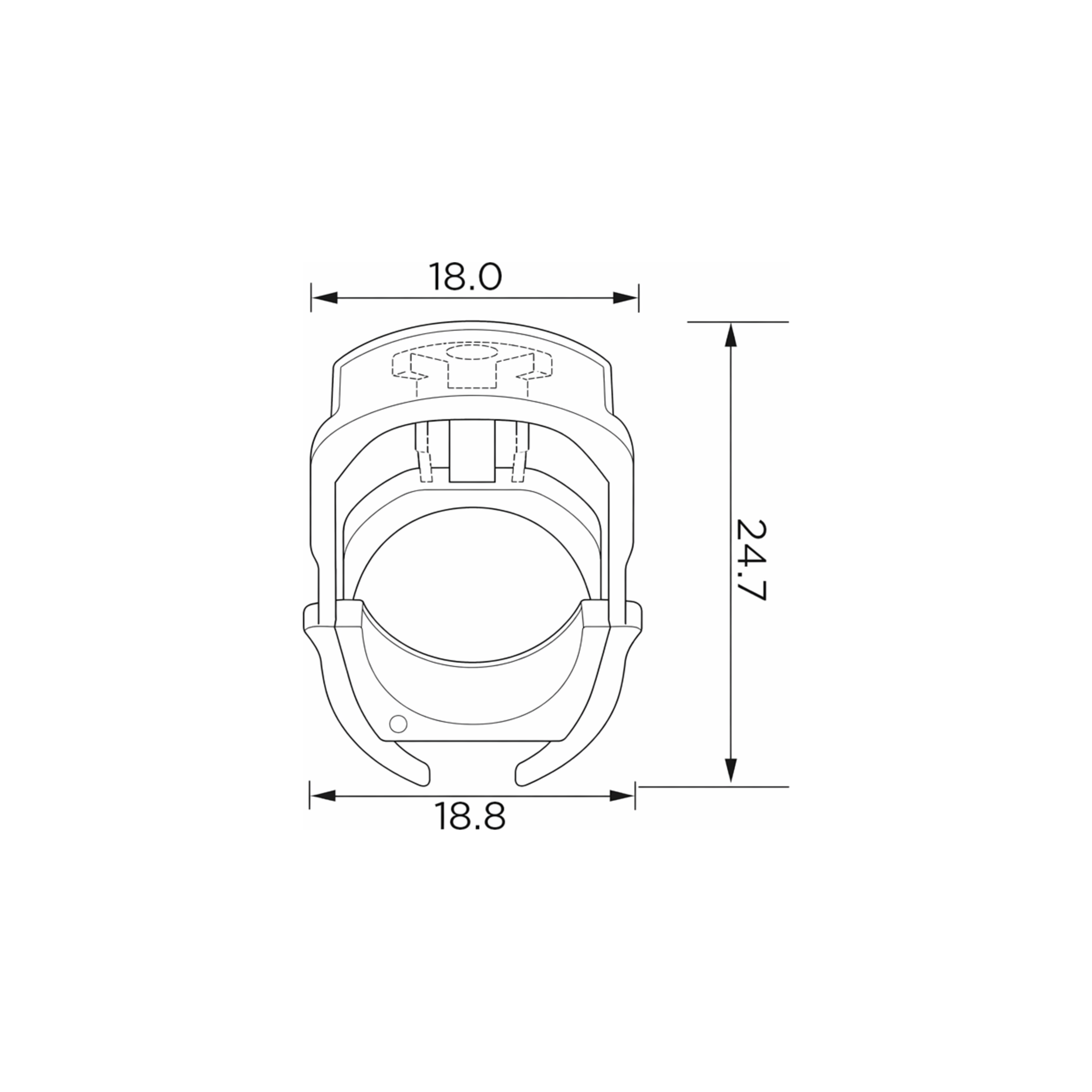 Fästclips – 10-pack