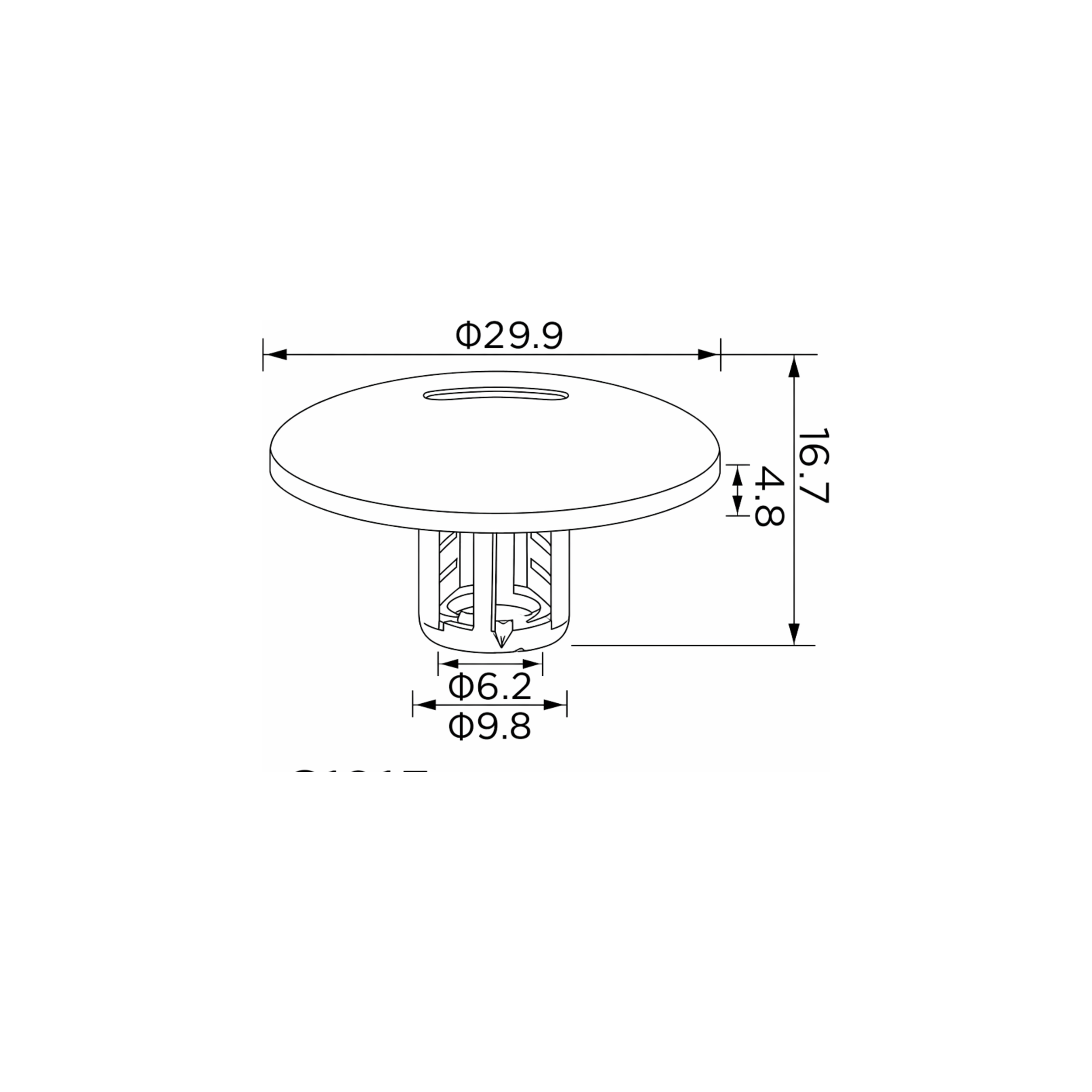 Fästclips – 10-pack