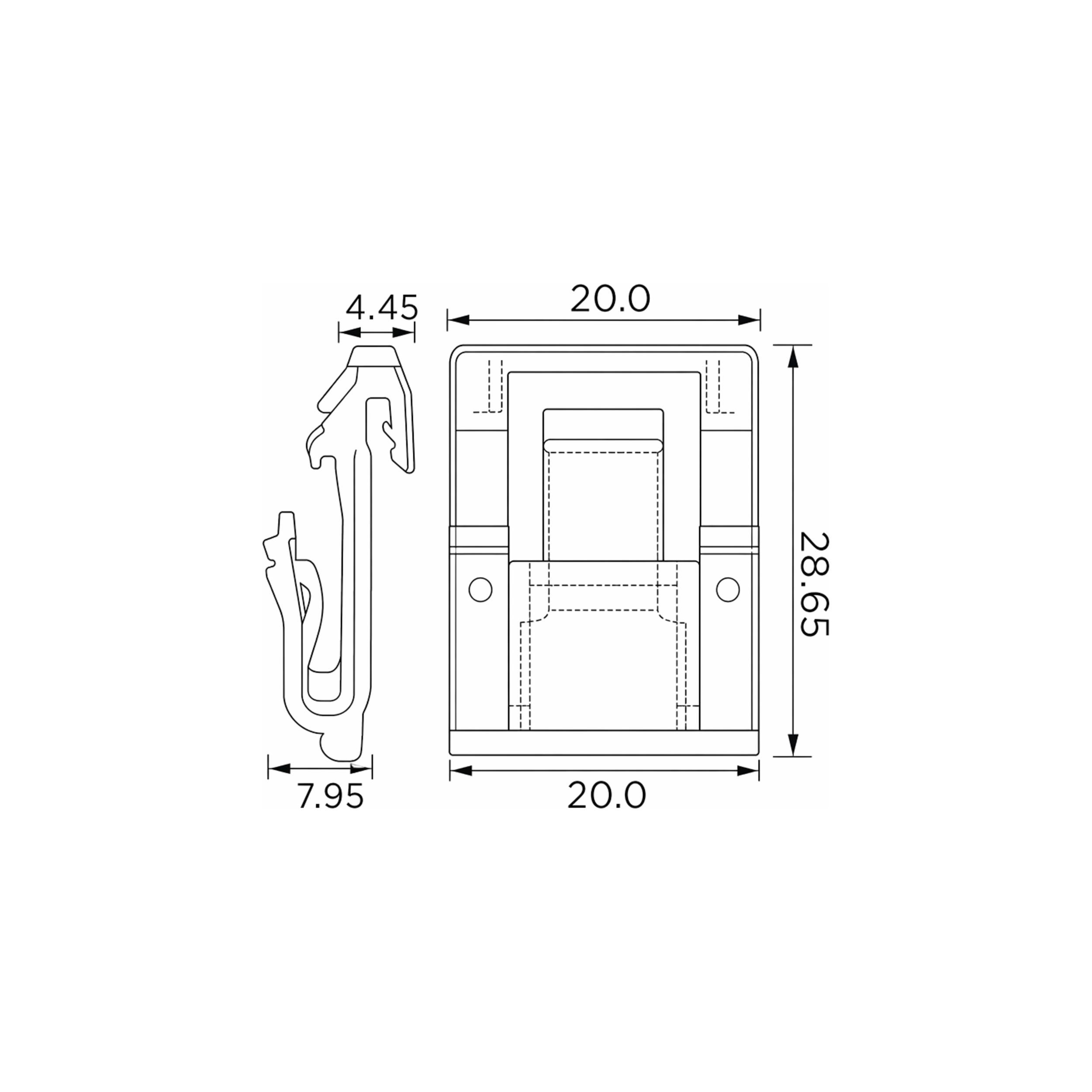 Fästclips – 10-pack